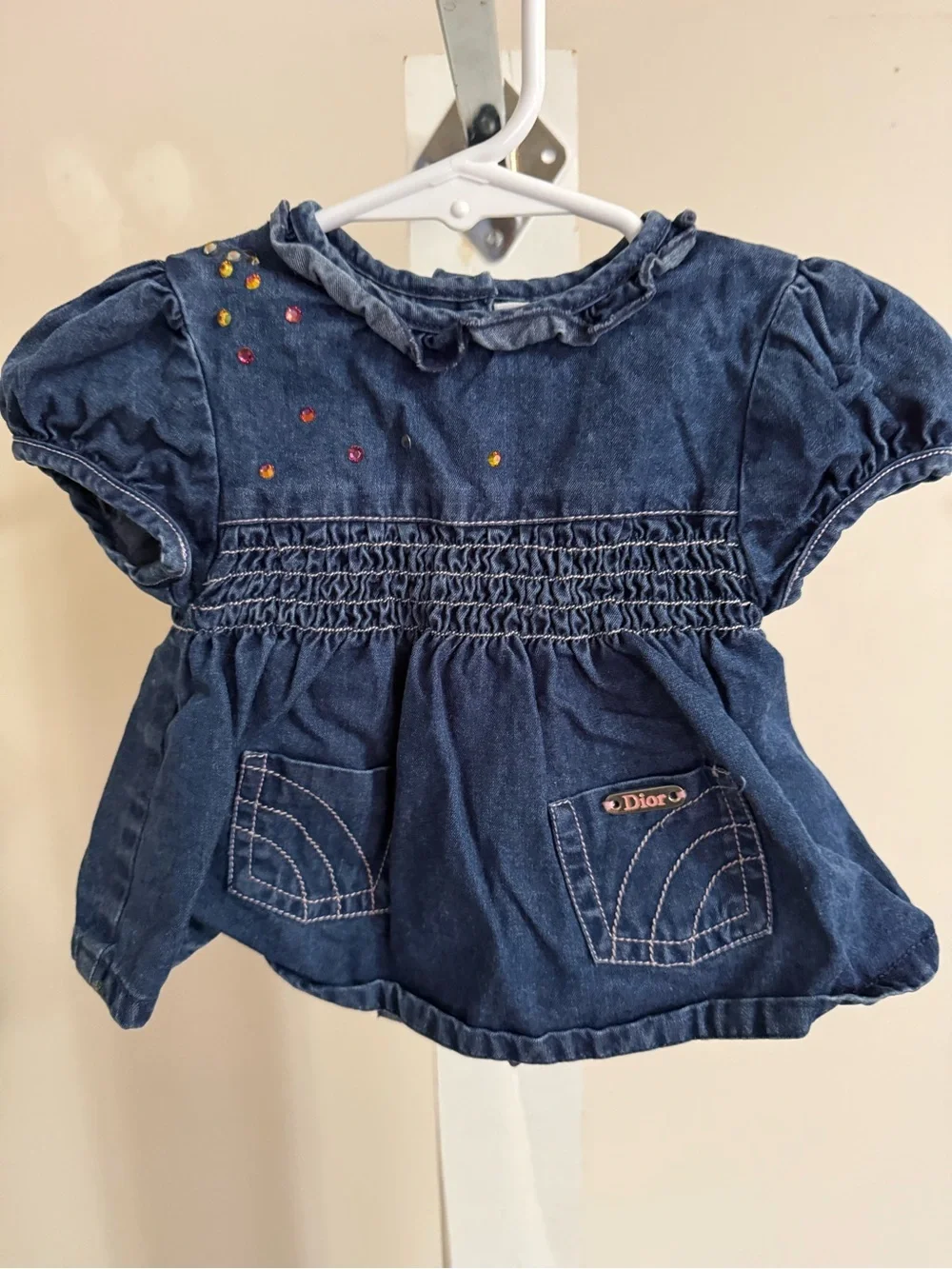 Baby Dior Denim Top